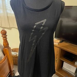Pound Pro Bella tank w/ lightening bolt